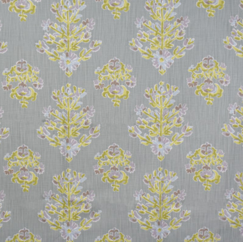 AE Block Floral Fabric