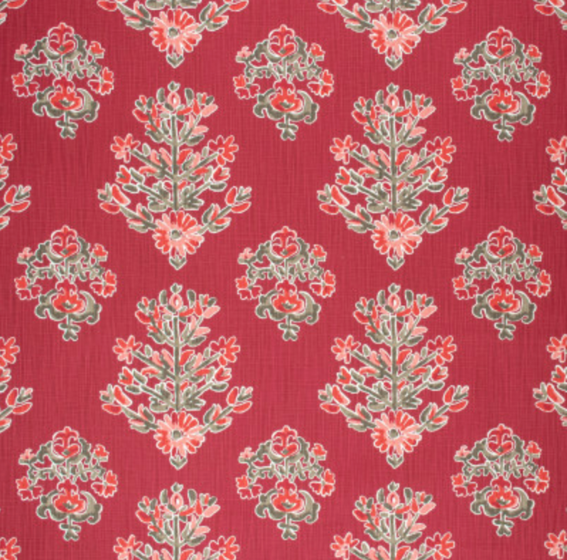 AE Block Floral Fabric