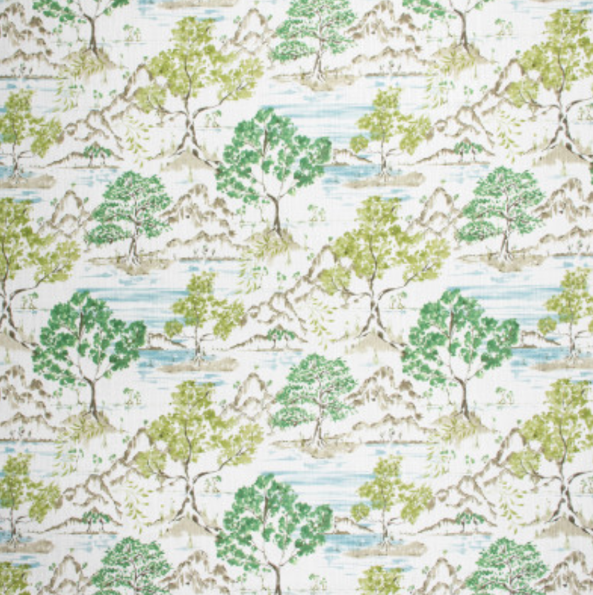Bordeaux Forest Fabric