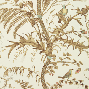 Birds and Thistle Wallpaper