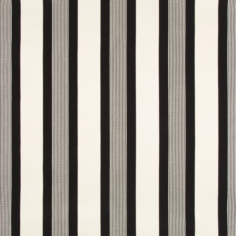 Black Tie Stripe Fabric