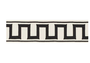 Greek Key Embroidered Tape