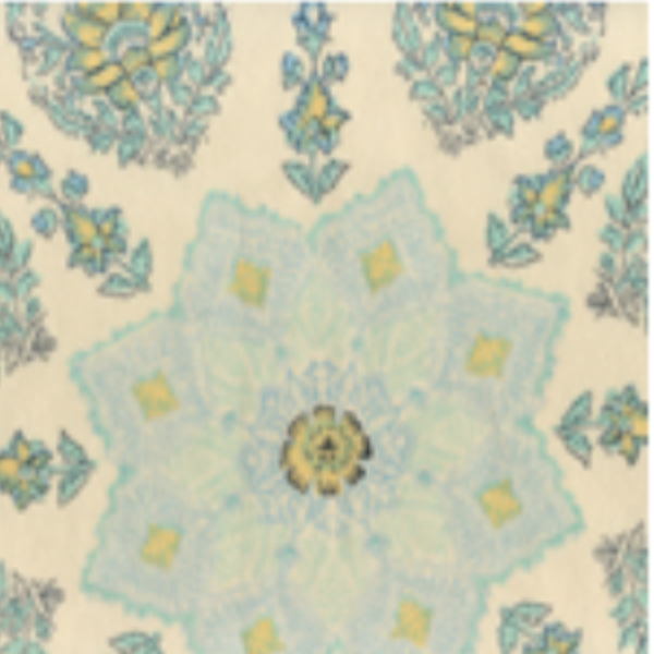 Persepolis on Venetian Velvet Fabric