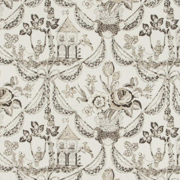 Bird and Swing Fabric