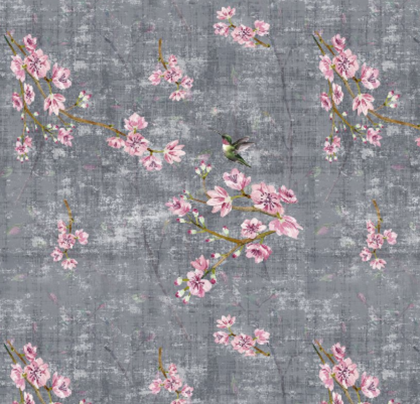 Blossom Fantasia Sheer Fabric - Urban American Dry Goods Co.
