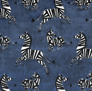 Dance of the Zebra Fabric