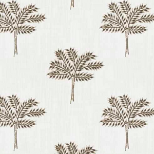 Embroidered Palms Fabric
