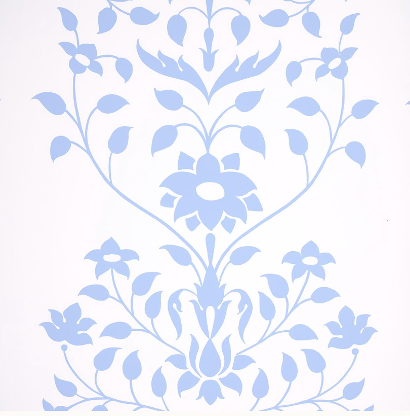 Jaipur Mughal Flower Wallpaper