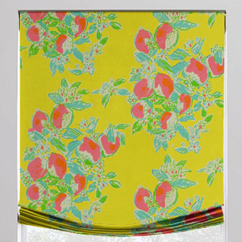 Fruit Toss Relaxed Roman Shade