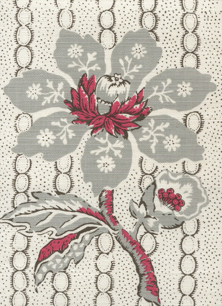 McCallum Floral Stripe Fabric