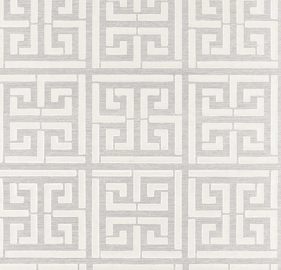 Greek Key Sisal Wallpaper