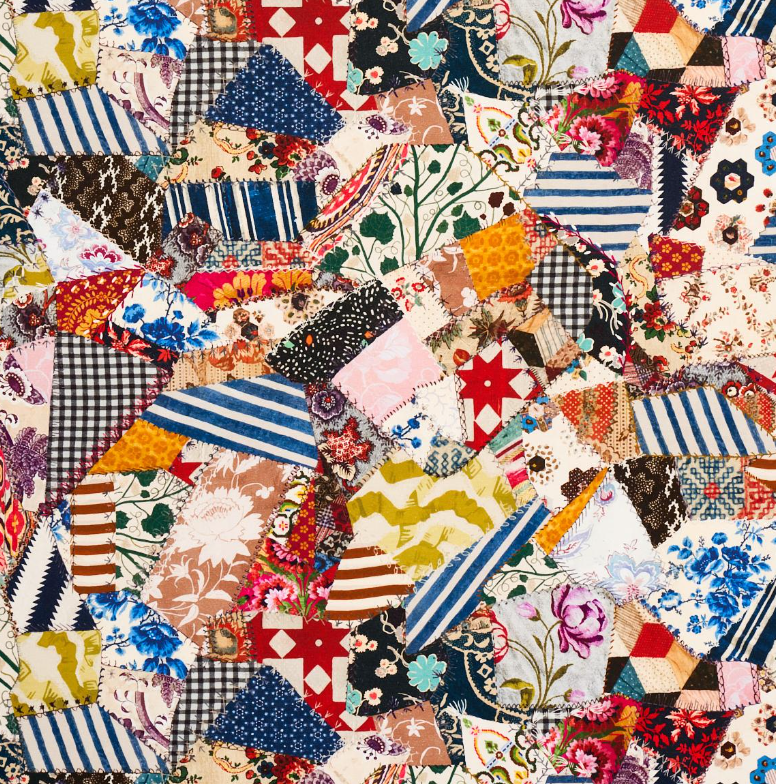 Hotch Potch Crazy Quilt Fabric