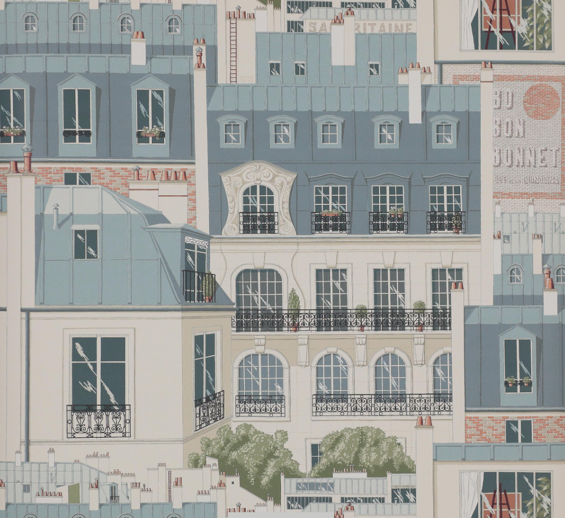 Le Toits De Paris Wallpaper