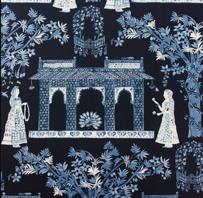 Pavillion Garden Wallpaper