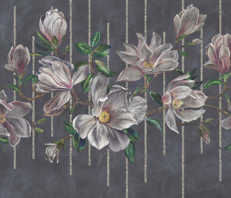 Magnolia Frieze Wallpaper