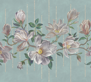 Magnolia Frieze Wallpaper
