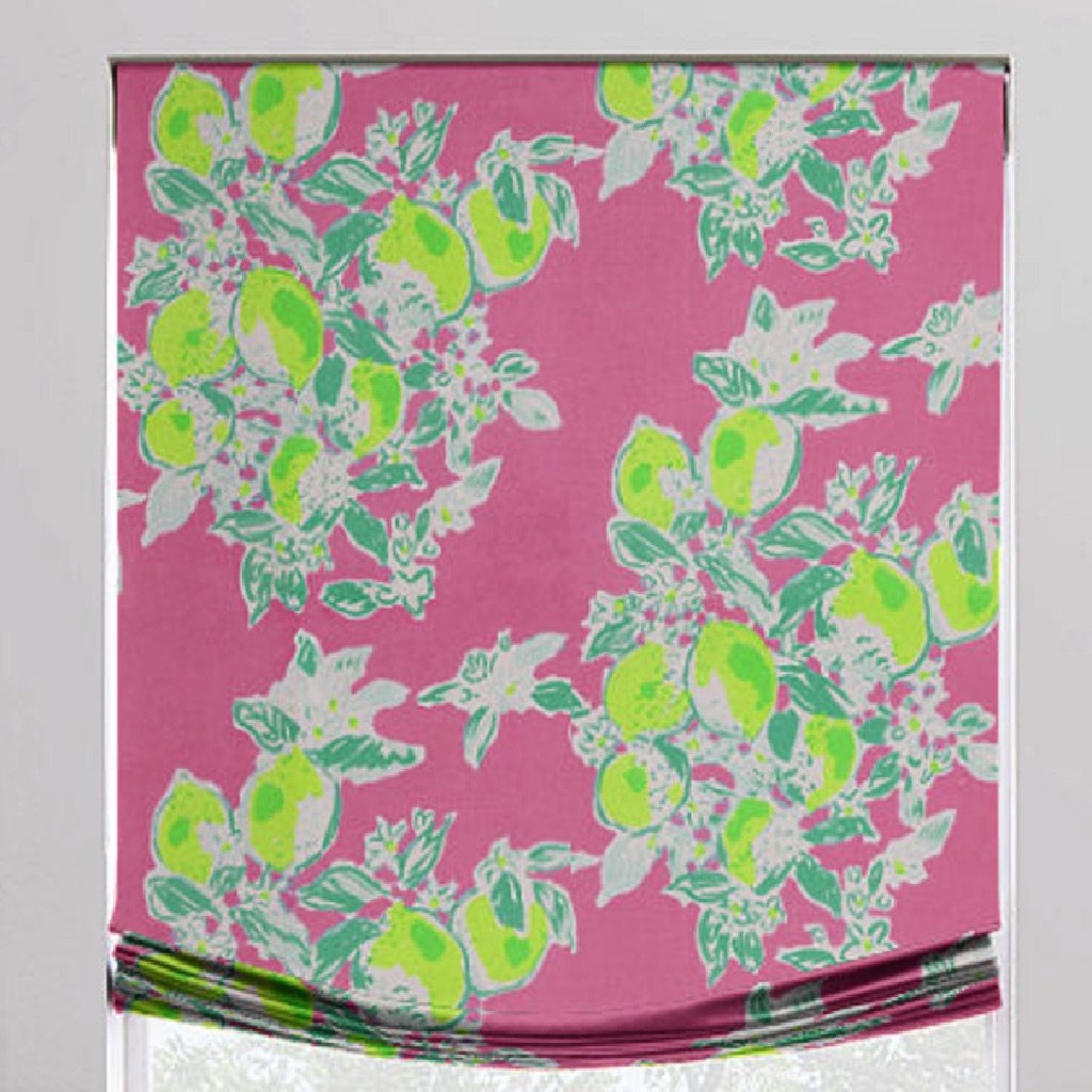 Fruit Toss Relaxed Roman Shade