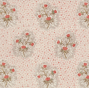 Cassis Floral Fabric