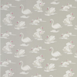 Swans Fabric